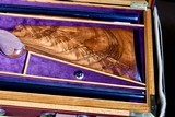 INCREDIBLE 1965 BROWNING SUPERPOSED DIANA GRADE 20GA 2 BARREL SET -- JOSE BAERTEN ENGRAVED -- MARVIN HUEY CASED - Image 15 of 19