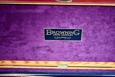 INCREDIBLE 1965 BROWNING SUPERPOSED DIANA GRADE 20GA 2 BARREL SET -- JOSE BAERTEN ENGRAVED -- MARVIN HUEY CASED - Image 16 of 19