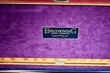 INCREDIBLE 1965 BROWNING SUPERPOSED DIANA GRADE 20GA 2 BARREL SET -- JOSE BAERTEN ENGRAVED -- MARVIN HUEY CASED - Image 16 of 19