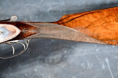 BEAUTIFUL PRE WAR S. BLONDEL AMIENS, BELGIUM 12GA SXS -- STRAIGHT GRIP HIGH CONDITION - Image 13 of 17