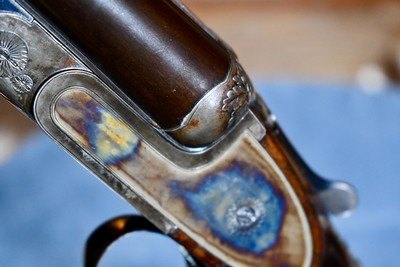 BEAUTIFUL PRE WAR S. BLONDEL AMIENS, BELGIUM 12GA SXS -- STRAIGHT GRIP HIGH CONDITION - Image 11 of 17