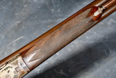 BEAUTIFUL PRE WAR S. BLONDEL AMIENS, BELGIUM 12GA SXS -- STRAIGHT GRIP HIGH CONDITION - Image 6 of 17