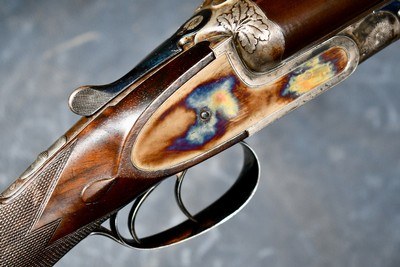 BEAUTIFUL PRE WAR S. BLONDEL AMIENS, BELGIUM 12GA SXS -- STRAIGHT GRIP HIGH CONDITION - Image 2 of 17