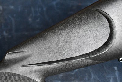 AS NEW WEATHERBY MARK V SYNTHETIC IN .375 HH -- FLAT COMB -- CHEEK PIECE -- TALLEY BASES -- TEST SHOT ONLY - Image 10 of 13