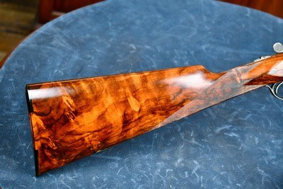 BEAUTIFUL PRE-WAR GERBRUDER ADAMY 28GA GRADE 8 -- STRAIGHT GRIP-- SPLINTER FOREND -- HEEL/TOE PLATES -- AS NEW - Image 14 of 17