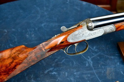 BEAUTIFUL PRE-WAR GERBRUDER ADAMY 28GA GRADE 8 -- STRAIGHT GRIP-- SPLINTER FOREND -- HEEL/TOE PLATES -- AS NEW - Image 7 of 17
