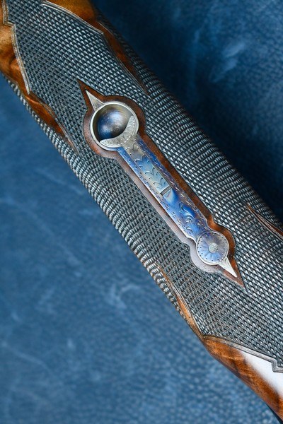 BEAUTIFUL PARKER BROTHERS DHE 28GA FACTORY SKEET GUN -- 00 FRAME--STRAIGHT GRIP -- SKELETAL BUTT -- 26