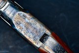 BEAUTIFUL PARKER BROTHERS DHE 28GA FACTORY SKEET GUN -- 00 FRAME--STRAIGHT GRIP -- SKELETAL BUTT -- 26