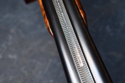 BEAUTIFUL PARKER BROTHERS DHE 28GA FACTORY SKEET GUN -- 00 FRAME--STRAIGHT GRIP -- SKELETAL BUTT -- 26