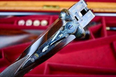 GORGEOUS 1931 BOSS & Co 12GA PAIR -- 28