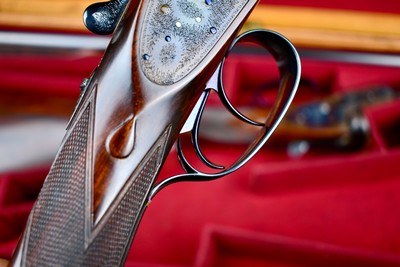 GORGEOUS 1931 BOSS & Co 12GA PAIR -- 28