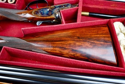 GORGEOUS 1931 BOSS & Co 12GA PAIR -- 28