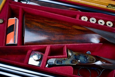 GORGEOUS 1931 BOSS & Co 12GA PAIR -- 28