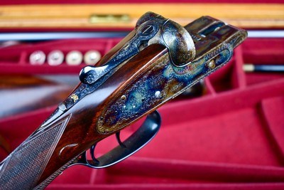 GORGEOUS 1931 BOSS & Co 12GA PAIR -- 28