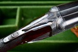 BEAUTIFUL RARE AHE 20/28 GA. 2 BARREL SET -- ACME STEEL , PISTOL GRIP,DOUBLE TRIGGERS ,EJECTORS AND CASED - Image 3 of 18