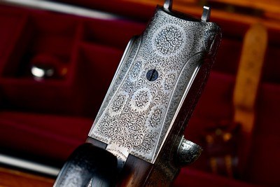 BEAUTIFUL BOSS & Co 12GAASSISTED OPENING GAME GUN -- FACTORY SINGLE TRIGGER WITH 2 SETS OF BARRELS -- #2 OF A PAIR - Image 7 of 13