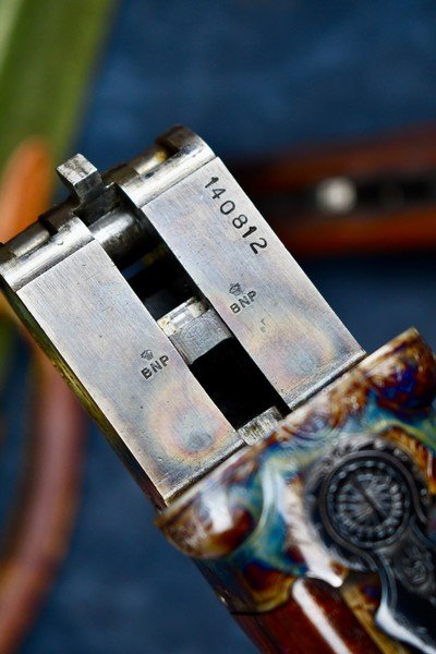 BEAUTIFUL WEBLEY SCOTT 700 20GA -- STRAIGHT HAND STOCK -- CHECKERED BUTT -- CASED - Image 14 of 20