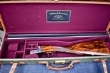BEAUTIFUL WEBLEY SCOTT 700 20GA -- STRAIGHT HAND STOCK -- CHECKERED BUTT -- CASED - Image 20 of 20