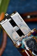 BEAUTIFUL WEBLEY SCOTT 700 20GA -- STRAIGHT HAND STOCK -- CHECKERED BUTT -- CASED - Image 14 of 20
