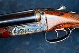BEAUTIFUL WEBLEY SCOTT 700 20GA -- STRAIGHT HAND STOCK -- CHECKERED BUTT -- CASED - Image 5 of 20