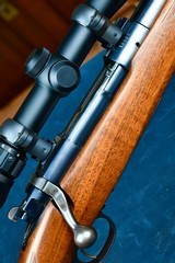 1938 WINCHESTER MODEL 70 -- 30 GOVT. 06 -- SCOPE -- PAD -- REFINISHED WOOD