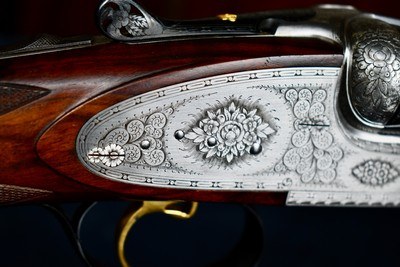 FANTASTIC BERETTA FULL SIDELOCK 451 EL -- PIGEON SPECIAL -- 28