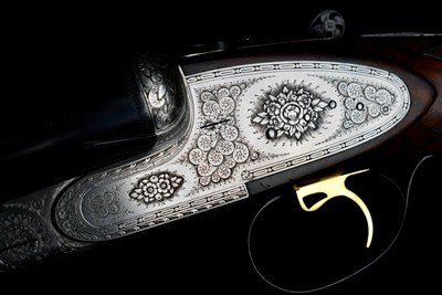 FANTASTIC BERETTA FULL SIDELOCK 451 EL -- PIGEON SPECIAL -- 28