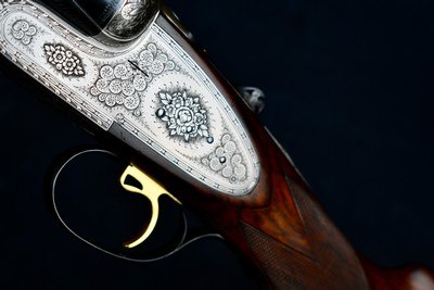 FANTASTIC BERETTA FULL SIDELOCK 451 EL -- PIGEON SPECIAL -- 28