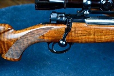 FLAIG'S CUSTOM MAUSER MODEL 33 SMALL RING IN .275 ( 7X57) -- GORGEOUS CHARLES FLAIG FULL CUSTOM RIFLE -- MILLVALE, PA - Image 3 of 17