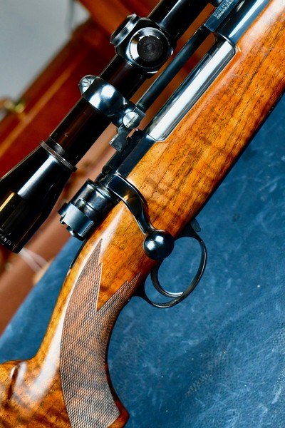 FLAIG'S CUSTOM MAUSER MODEL 33 SMALL RING IN .275 ( 7X57) -- GORGEOUS CHARLES FLAIG FULL CUSTOM RIFLE -- MILLVALE, PA - Image 1 of 17