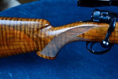 FLAIG'S CUSTOM MAUSER MODEL 33 SMALL RING IN .275 ( 7X57) -- GORGEOUS CHARLES FLAIG FULL CUSTOM RIFLE -- MILLVALE, PA - Image 4 of 17