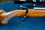 FLAIG'S CUSTOM MAUSER MODEL 33 SMALL RING IN .275 ( 7X57) -- GORGEOUS CHARLES FLAIG FULL CUSTOM RIFLE -- MILLVALE, PA - Image 3 of 17