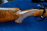 FLAIG'S CUSTOM MAUSER MODEL 33 SMALL RING IN .275 ( 7X57) -- GORGEOUS CHARLES FLAIG FULL CUSTOM RIFLE -- MILLVALE, PA - Image 4 of 17