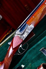 GORGEOUS MERKEL 210E 28GA -- ENGLISH STOCK -- SOLID RIB -- DOUBLE TRIGGER -- FACTORY PLATE -- HIGH CONDITION - Image 1 of 17