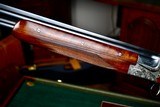 GORGEOUS MERKEL 210E 28GA -- ENGLISH STOCK -- SOLID RIB -- DOUBLE TRIGGER -- FACTORY PLATE -- HIGH CONDITION - Image 7 of 17