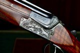 GORGEOUS MERKEL 210E 28GA -- ENGLISH STOCK -- SOLID RIB -- DOUBLE TRIGGER -- FACTORY PLATE -- HIGH CONDITION - Image 9 of 17