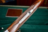 GORGEOUS MERKEL 210E 28GA -- ENGLISH STOCK -- SOLID RIB -- DOUBLE TRIGGER -- FACTORY PLATE -- HIGH CONDITION - Image 6 of 17