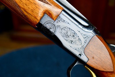 RARE 1960 BROWNING SUPERPOSED 410 -- 26 3/8 MOD/FULL -- FACTORY ORIGINAL GUN AT 99% - Image 11 of 19