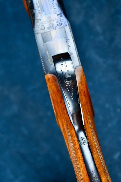 RARE 1960 BROWNING SUPERPOSED 410 -- 26 3/8 MOD/FULL -- FACTORY ORIGINAL GUN AT 99% - Image 9 of 19