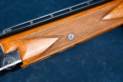 RARE 1960 BROWNING SUPERPOSED 410 -- 26 3/8 MOD/FULL -- FACTORY ORIGINAL GUN AT 99% - Image 7 of 19