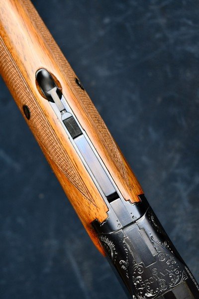 RARE 1960 BROWNING SUPERPOSED 410 -- 26 3/8 MOD/FULL -- FACTORY ORIGINAL GUN AT 99% - Image 6 of 19