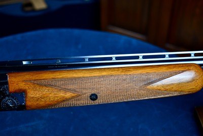 RARE 1960 BROWNING SUPERPOSED 410 -- 26 3/8 MOD/FULL -- FACTORY ORIGINAL GUN AT 99% - Image 5 of 19