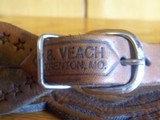 Nice old pair of D.Vogt spurs with a pair of B. Veach straps - 4 of 4