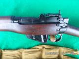 LEE-ENFIELD SMLE NO.4 MK.1 BSA MADE MILITARY RIFLE 303 BRITISH CAL. ALL MATCHING! S/N 385XX. - 6 of 14