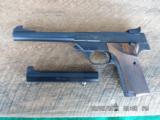 HIGH STANDARD SUPERMATIC TOURNAMENT MODEL 106 MILITARY PISTOL 22LR 98% NO BOX, HAMDEN MADE - 1 of 10