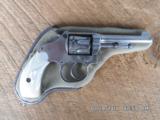 S&W 2ND MODEL LADYSMITH NICKEL 22 CAL. 7 SHOT REVOLVER 1906-1910 PEARL GRIPS/HOLSTER. - 6 of 12