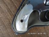 S&W 2ND MODEL LADYSMITH NICKEL 22 CAL. 7 SHOT REVOLVER 1906-1910 PEARL GRIPS/HOLSTER. - 7 of 12