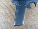BROWNING FN MODEL 1922 DUTCH
CONTRACT 380 ACP, CROWN W MARKED,MATCHING NUMBERS. 92% - 8 of 14