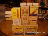 WINCHESTER - WESTERN COLLECTIBLE AMMO BUNDLE 11 BOXES TOTAL VERY GOOD FULL BOXES PAPER SHELLS. - 1 of 2