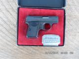 BROWNING BABY 25ACP (6MMX35) BELGIUM MADE 1966 IN ORIGINAL BOX.98% PLUS
CONDITION. - 1 of 7